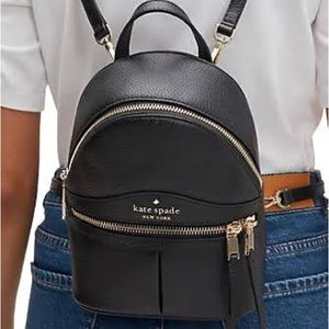 Kate Spade mini convertible backpack Kartina black
